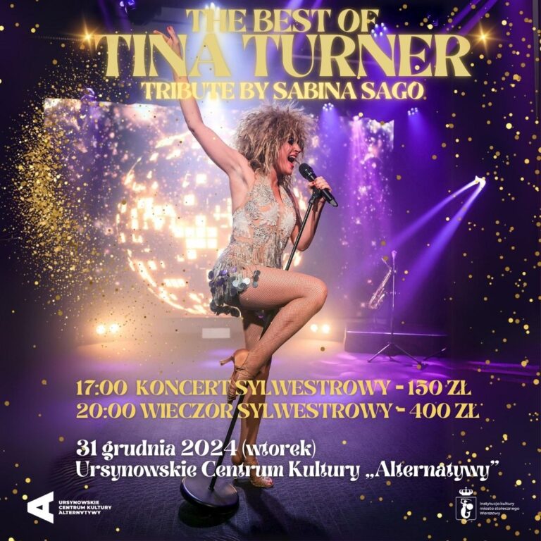 Okładka „The Best of Tina Turner – Tribute by Sabina Sago”