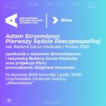 Read more about the article „Adam Strzembosz. Pierwszy Sędzia Rzeczpospolitej” | Polska 2020 | spotkanie z prof. Adamem Strzemboszem i projekcja filmu