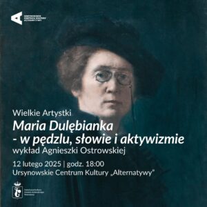 Okładka „Maria Dulębianka – w pędzlu, słowie i aktywizmie”