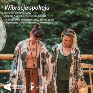 Okładka „Wibracje spokoju”