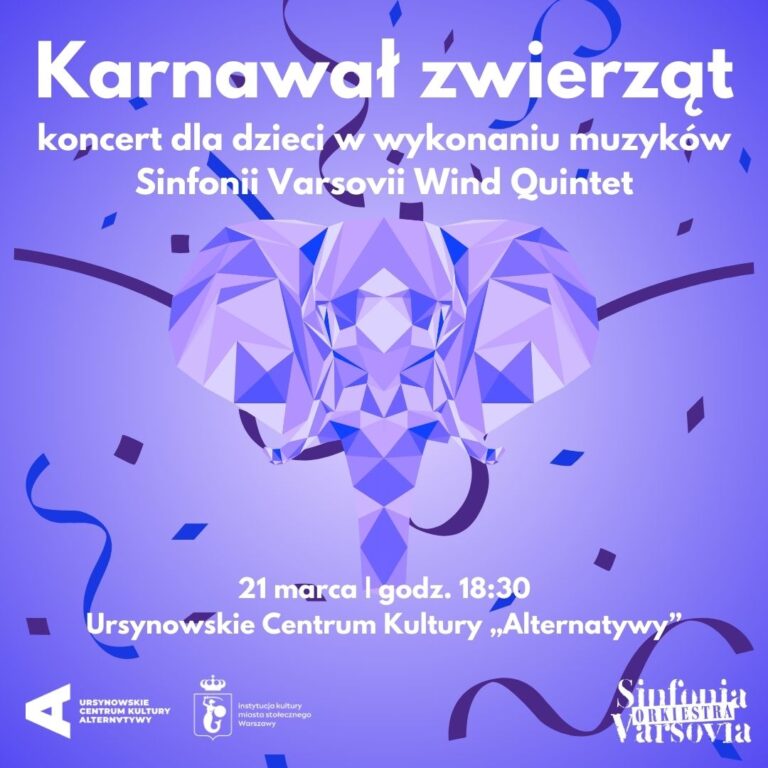 Okładka „Karnawał zwierząt”