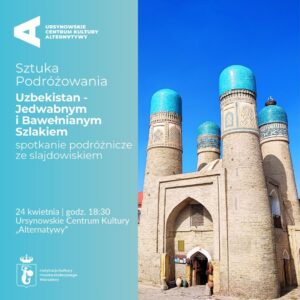 Okładka „Uzbekistan – jedwabnym i bawełnianym szlakiem”