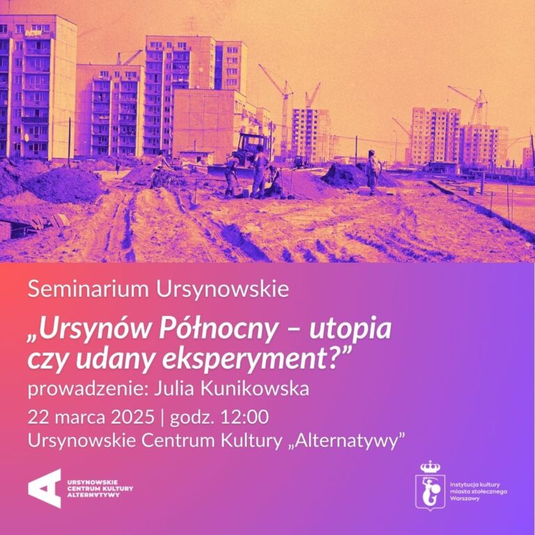 Okładka „Ursynów Północny – utopia czy udany eksperyment?”