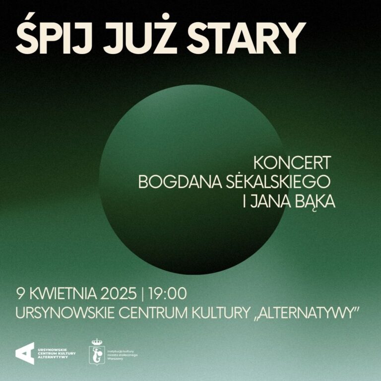 Okładka „Śpij już stary”