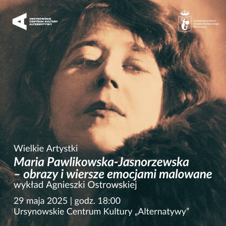 Okładka „Maria Pawlikowska-Jasnorzewska – obrazy i wiersze emocjami malowane”