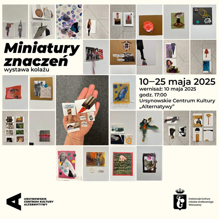 Okładka „Miniatury znaczeń”
