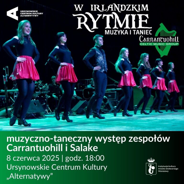 Okładka „W irlandzkim rytmie”