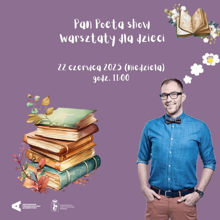 Okładka „Pan Poeta show”