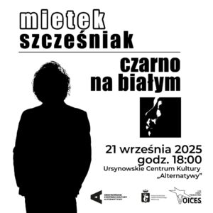 Okładka „Czarno na białym”