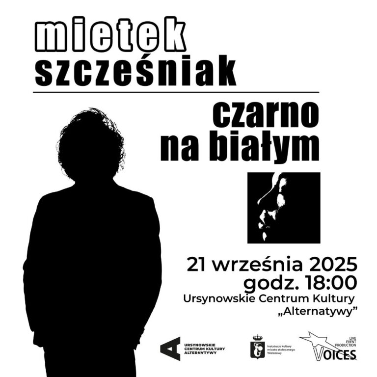 Okładka „Czarno na białym”
