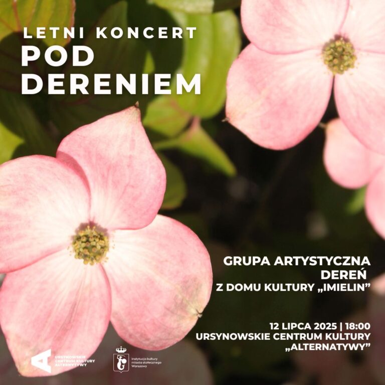 Okładka „Letni koncert pod dereniem”