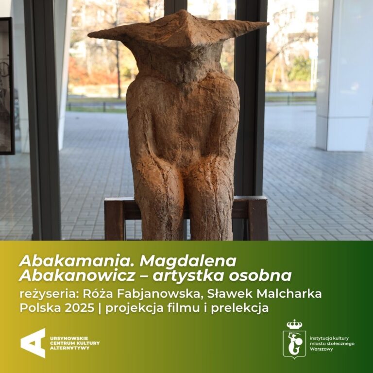 Okładka „Abakamania. Magdalena Abakanowicz – artystka osobna”