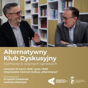 Okładka Alternatywny Klub Dyskusyjny