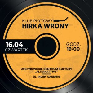 Okładka Klub Płytowy Hirka Wrony
