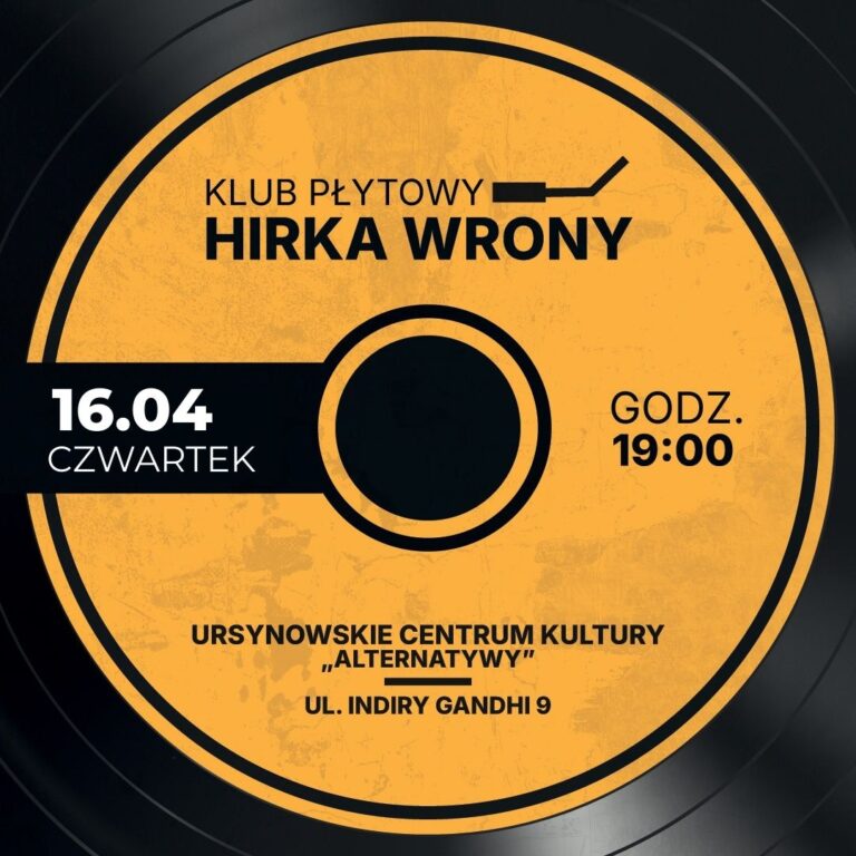 Okładka Klub Płytowy Hirka Wrony