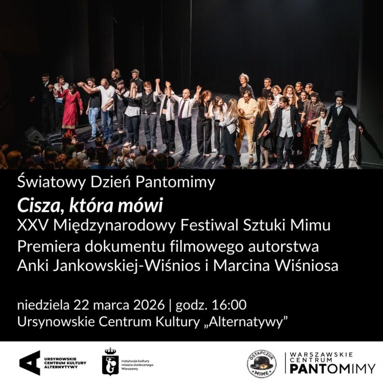 Okładka Światowy Dzień Pantomimy – premiera filmu