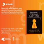 Read more about the article „Homo (nie tylko) sapiens. Inna opowieść o naszych przodkach” | spotkanie z Agnieszką Krzemińską
