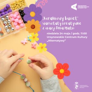 Okładka „Koralikowy bukiet”