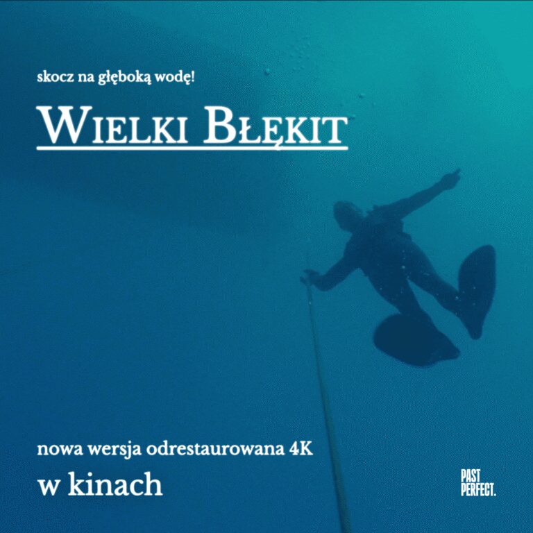 Okładka Re/Classic. KINOrozmowa w „Alternatywach” „Wielki błękit” reżyseria: Luc Besson