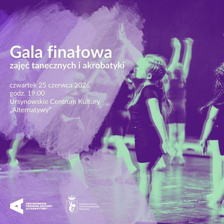 Okładka Gala finałowa zajęć tanecznych i akrobatyki