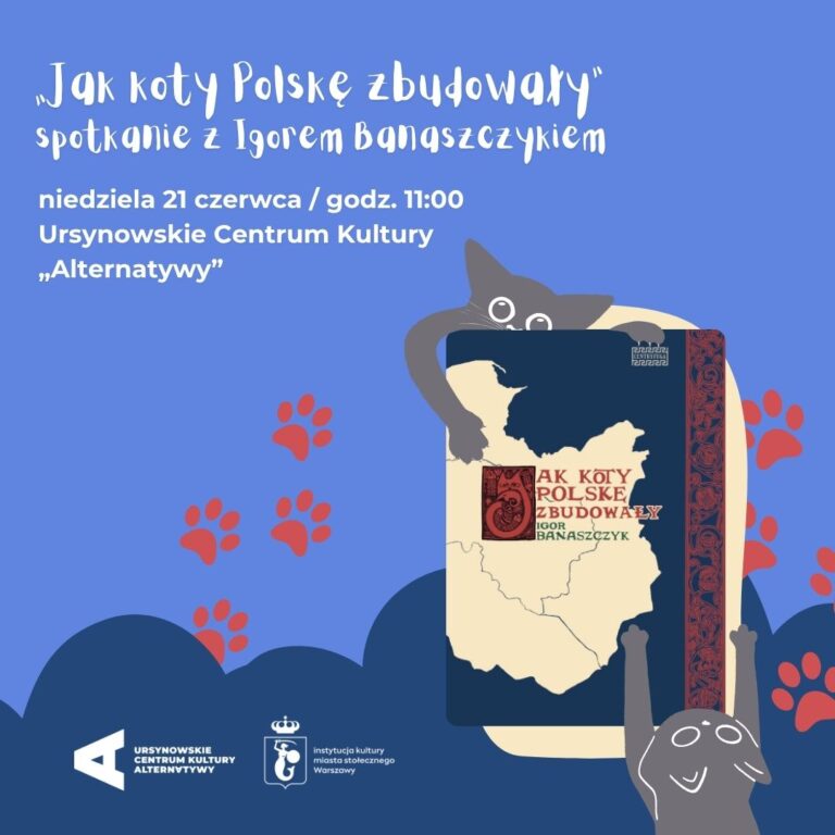 Okładka „Jak koty Polskę zbudowały"
