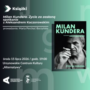 Okładka „Milan Kundera. Życie za zasłoną”
