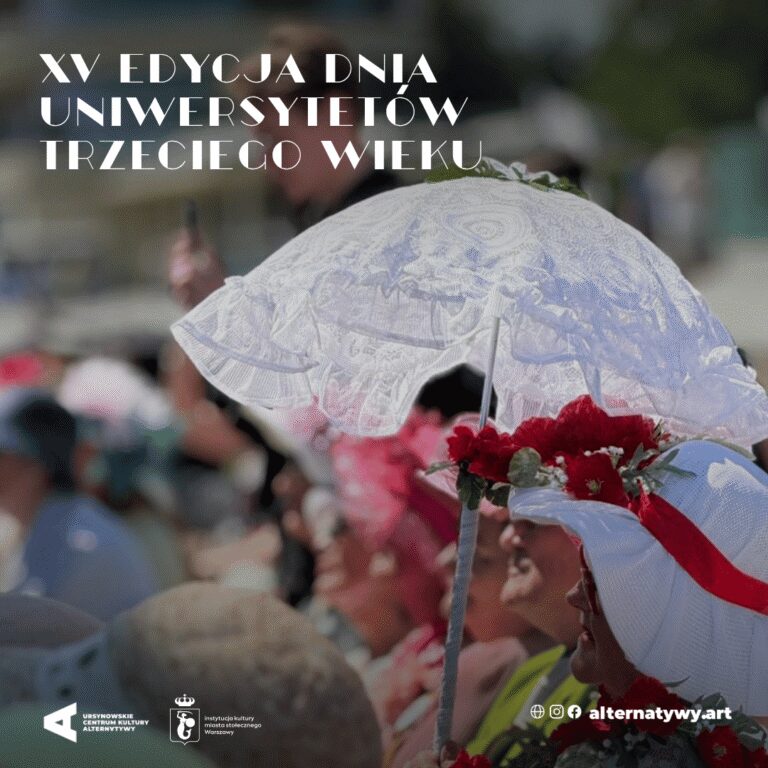 Okładka XV edycja Dnia Uniwersytetów Trzeciego Wieku