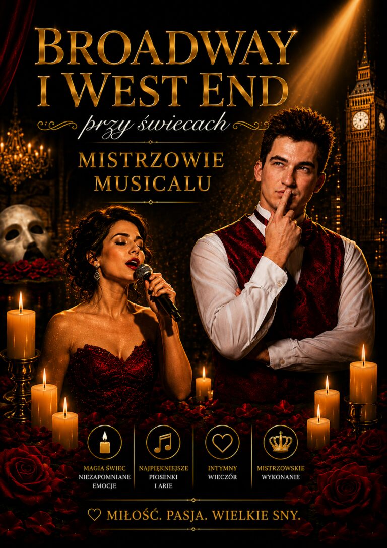 Okładka Broadway i West End przy świecach - Mistrzowie Musicalu