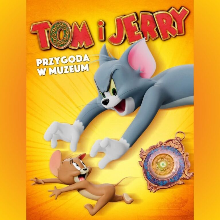 Okładka „Tom i Jerry. Przygoda w muzeum”
