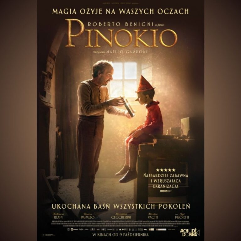 Okładka „Pinokio”