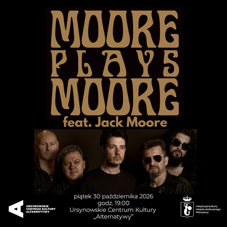 Okładka „Moore plays Moore” feat. Jack Moore
