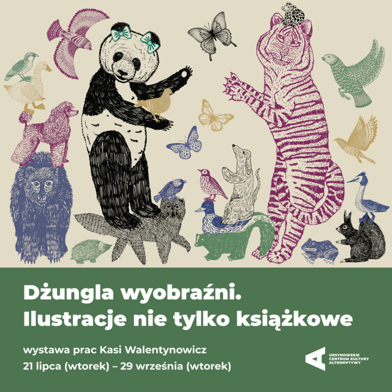 Okładka „Dżungla wyobraźni. Ilustracje nie tylko książkowe”