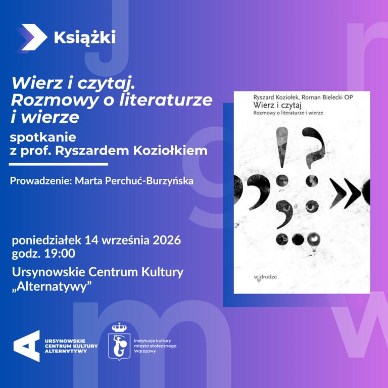Okładka „Wierz i czytaj. Rozmowy o literaturze i wierze”