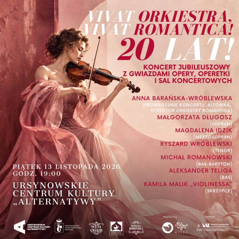 Okładka „Vivat Orkiestra! Vivat Romantica! 20 lat!!!”
